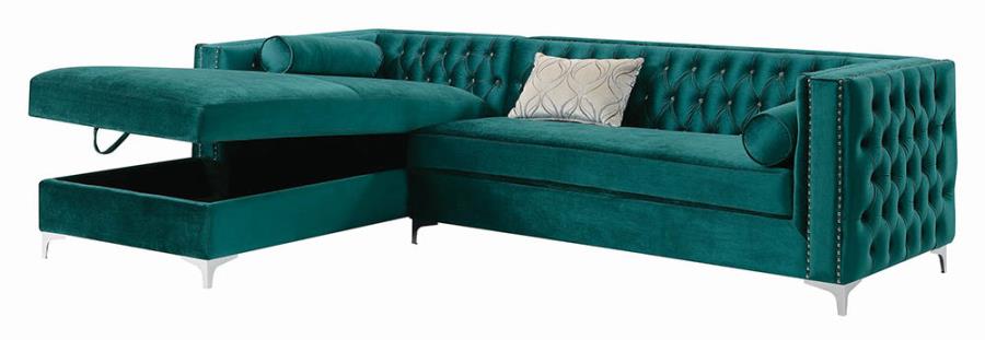 Bellaire Teal Sectional