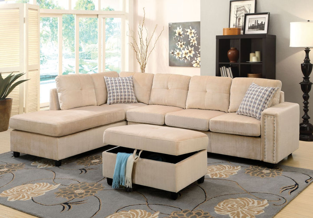 Belville Beige Sectional