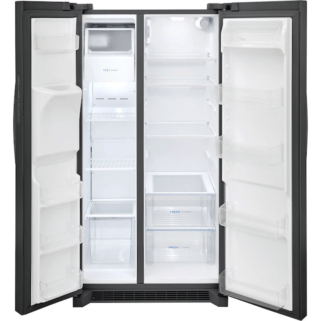 Frigidaire  25.6-cu ft Side-by-Side Refrigerator with Ice Maker