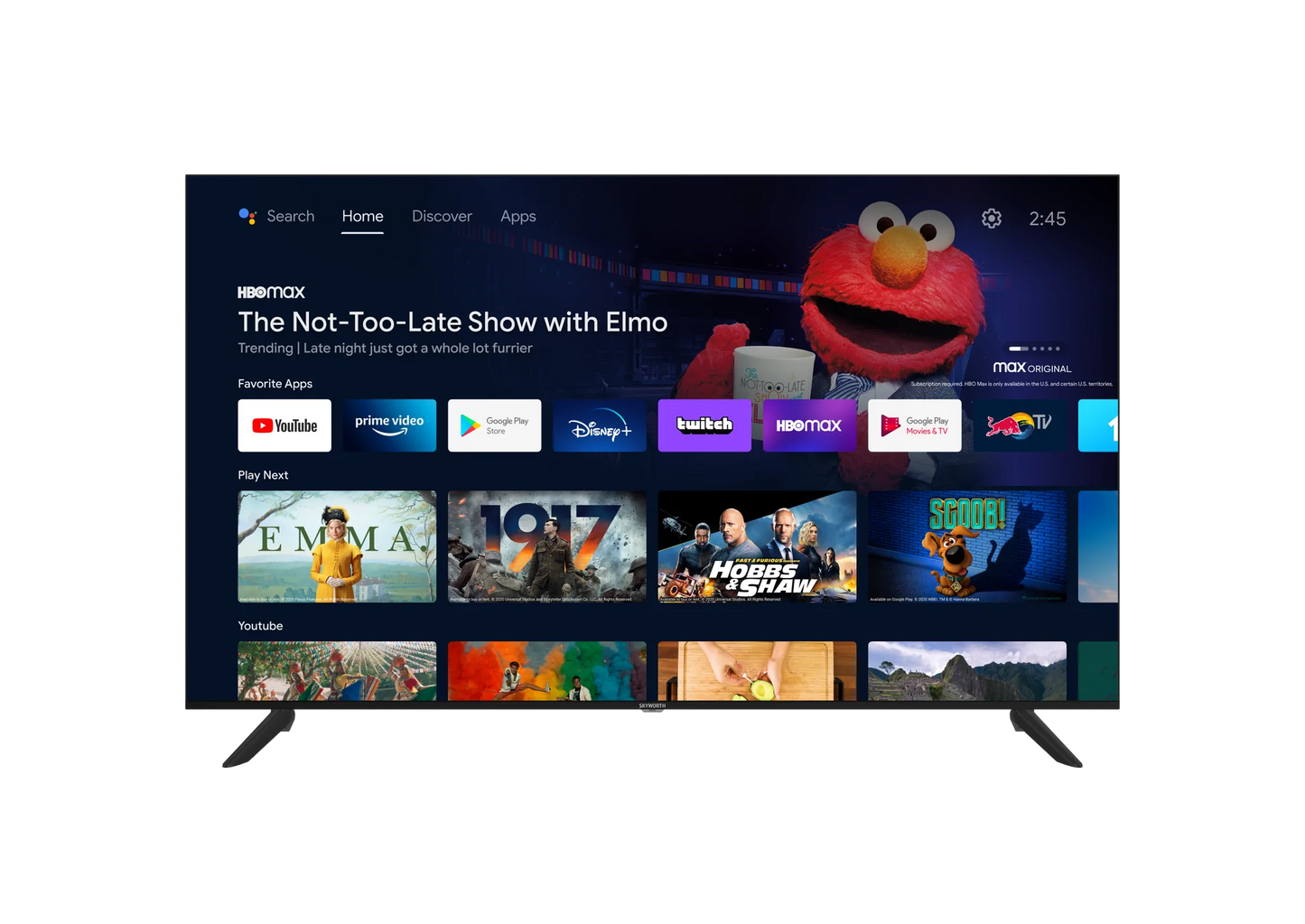 Skyworth - 75" UD7200 4K Android Smart TV
