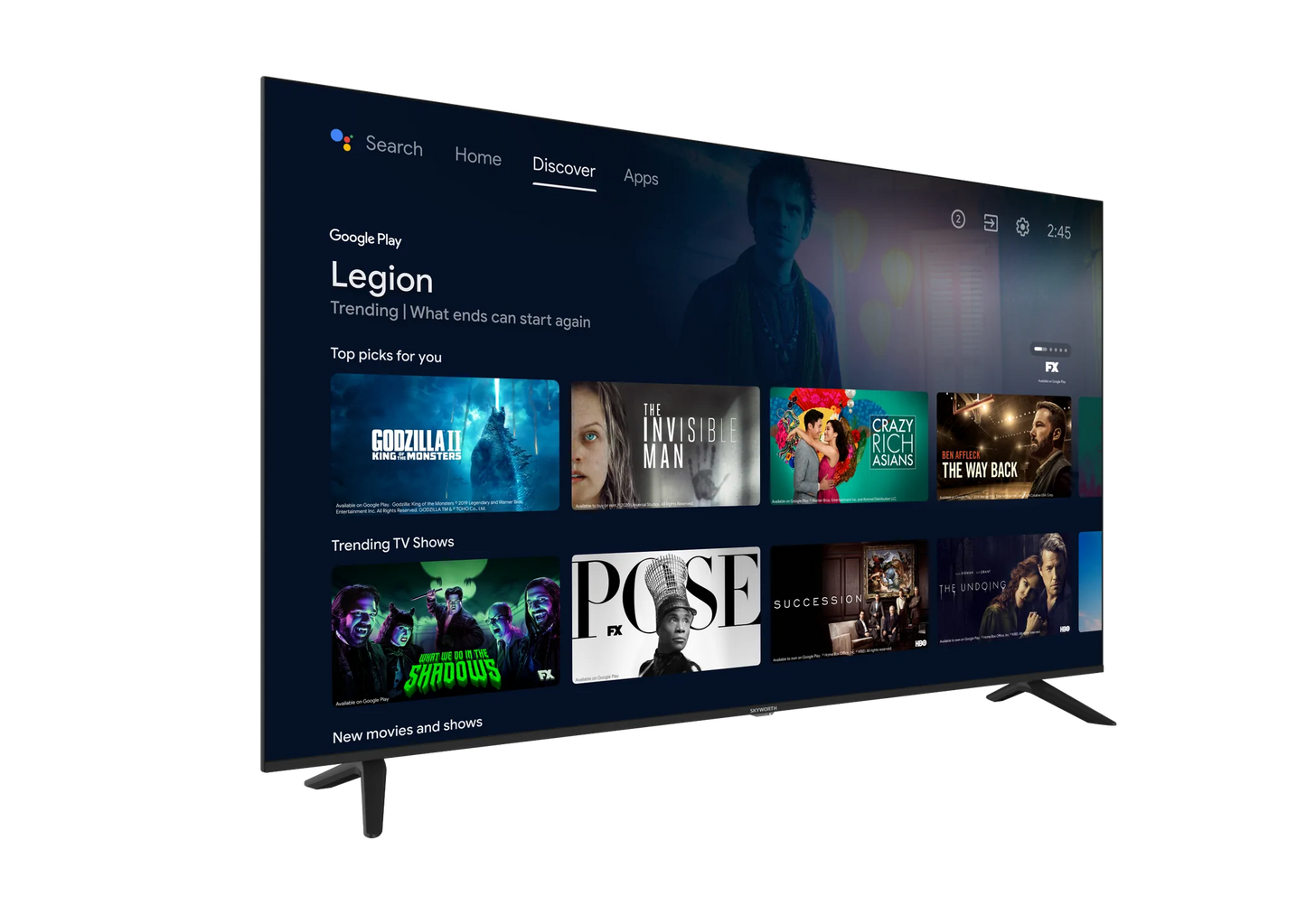 Skyworth - 75" UD7200 4K Android Smart TV