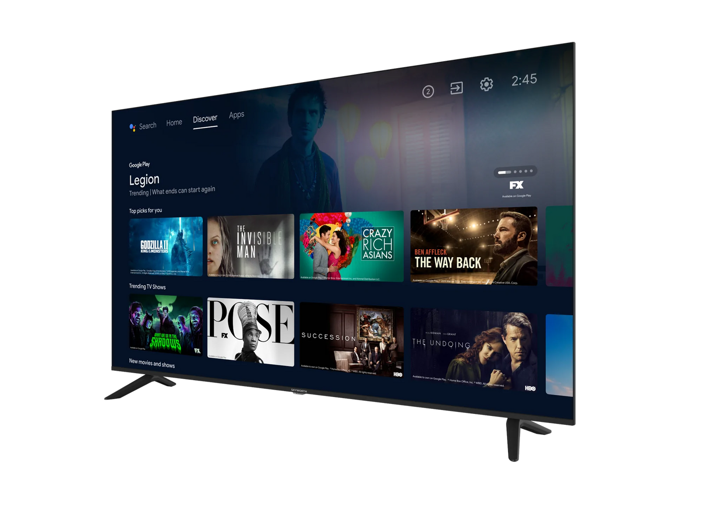 Skyworth - 75" UD7200 4K Android Smart TV