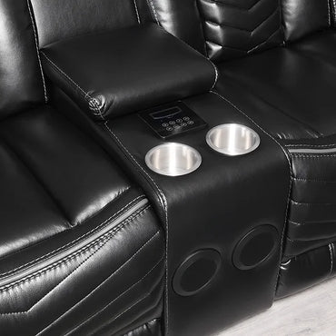 Lucky Charm Black Sectional