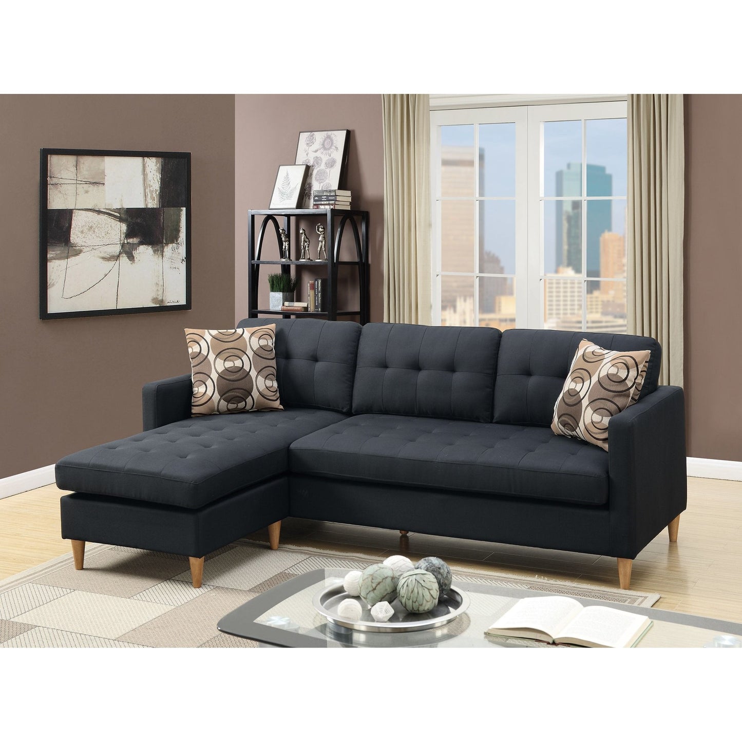Echo Dark Grey Sectional
